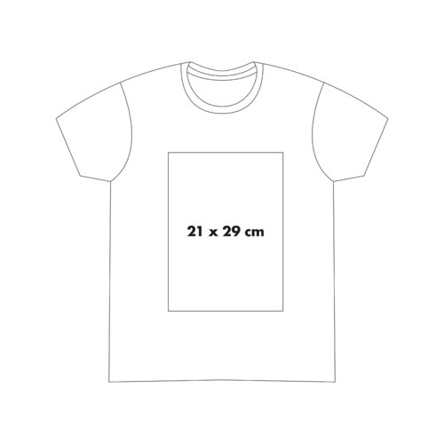 Baumwoll-T-Shirt mit kurzen Ärmeln und Rundhalsausschnitt.