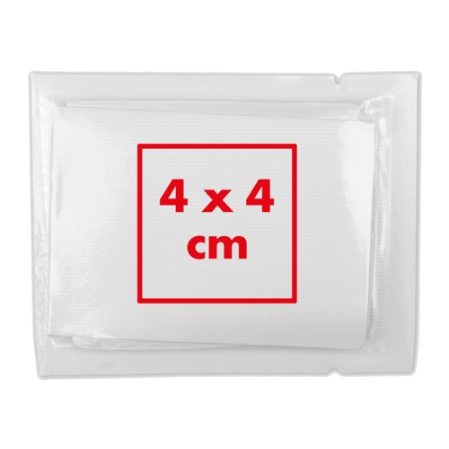 Unisex Regenponcho aus Kunststoff.