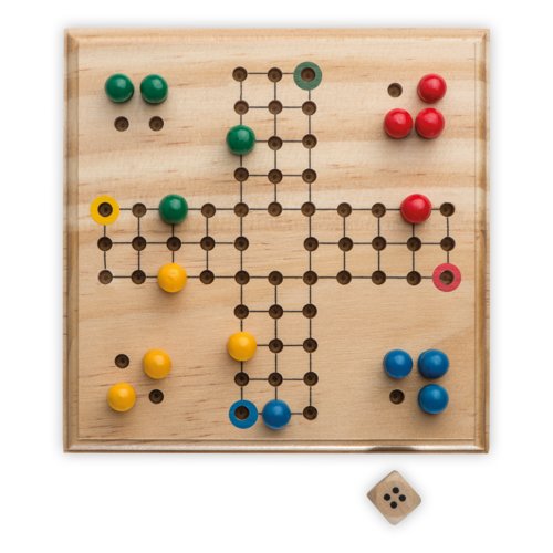 Holz-LUDO-Spiel Hakkâri (Muster) 2