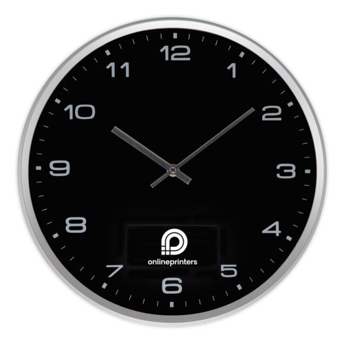 Wanduhr mit Click-System Gilbert (Muster) 1