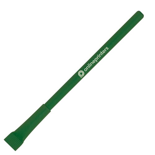 Grüner Tintenloser Stift mit Muster.