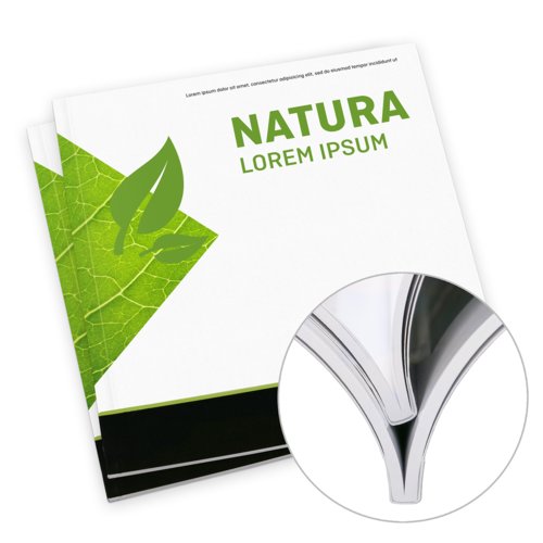 Kataloge Klebebindung Öko-/Naturpapier, A6-Quadrat 1