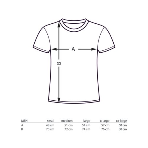 Baumwoll-T-Shirt mit kurzen Ärmeln und Rundhalsausschnitt.