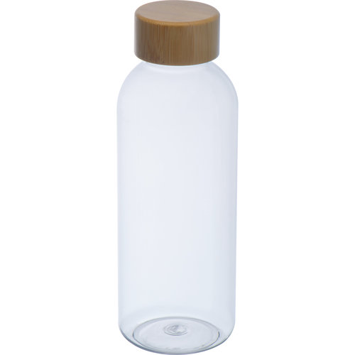 PET Trinkflasche mit Bambusdeckel Boquim 1