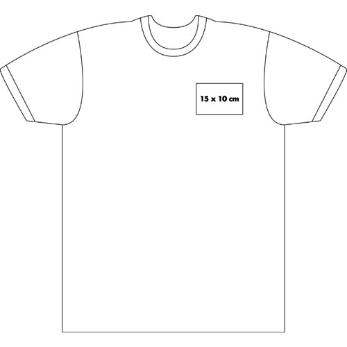 T-Shirt aus Baumwolle mit kurzen Ärmeln für Herren.
