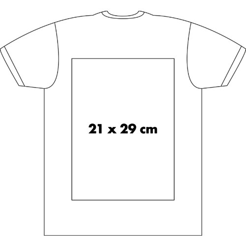 Baumwoll-T-Shirt für Herren mit kurzen Ärmeln und Rundhalsausschnitt.