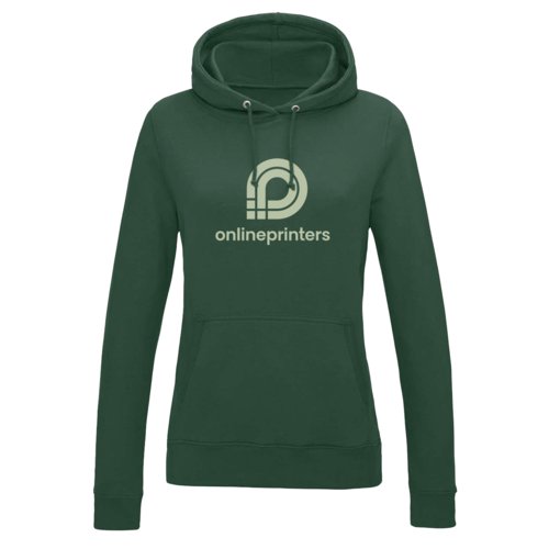 Damen Kapuzenpullover mit Kängurutasche und Kordel.