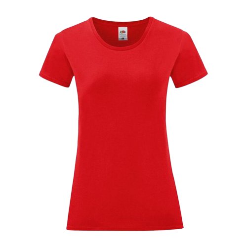 Fruit of the loom Iconic T-Shirts, Damen, Muster 4