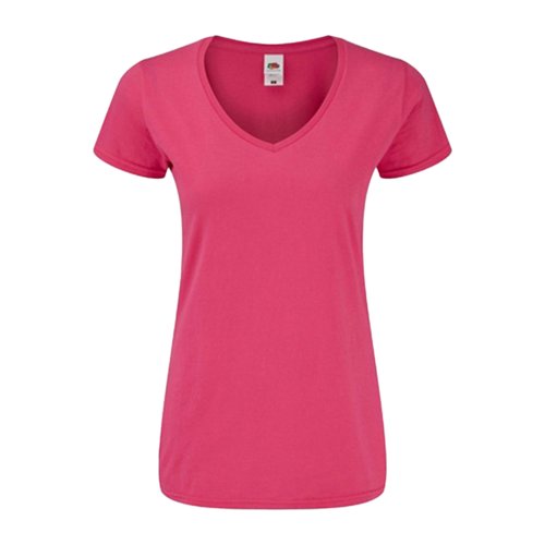 Fruit of the loom V-neck T-Shirts, Damen 5