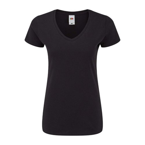 Fruit of the loom V-neck T-Shirts, Damen 3