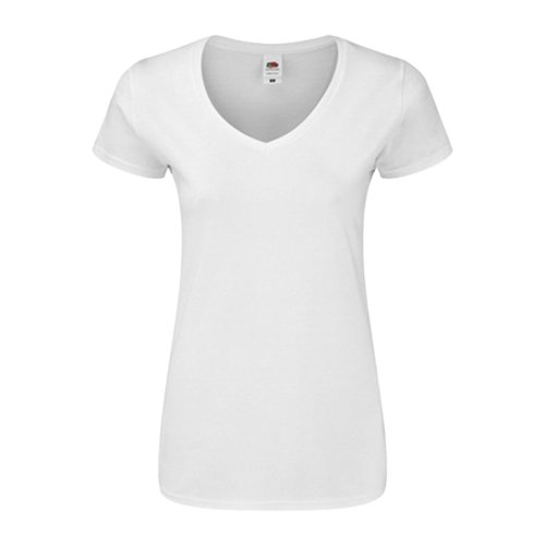 Fruit of the loom V-neck T-Shirts, Damen, Muster 2