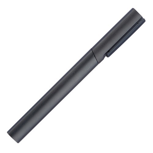 Schwarzes Schreibset mit Kugelschreiber und Etui.