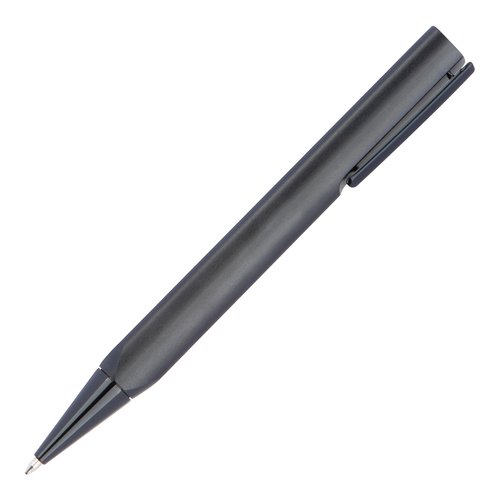 Schwarzes Schreibset mit Kugelschreiber und Etui.
