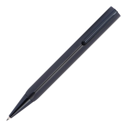 Schwarzes Schreibset mit Kugelschreiber und Etui.