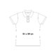 Polo-Shirt aus Baumwolle mit kurzer Knopfleiste.