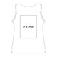 Baumwoll-Tanktop mit breiten Trgern.