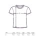 Baumwoll T-Shirts mit kurzen rmeln und Rundhalsausschnitt.