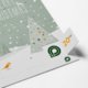 Papier Adventskalender mit T�rchen zum �ffnen.