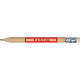 Holz Bleistift mit Radiergummi.