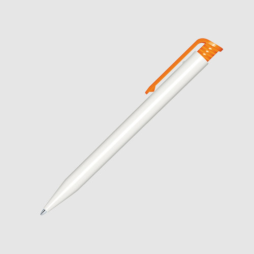 weiß/orange