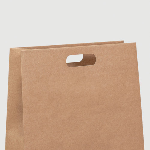 Grifflochtaschen aus Öko-/Naturpapier, 24 x 34 x 10 cm 1